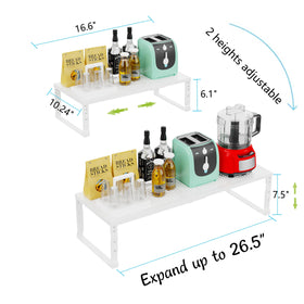 Jojocross space-saving stackable design helps declutter countertops.