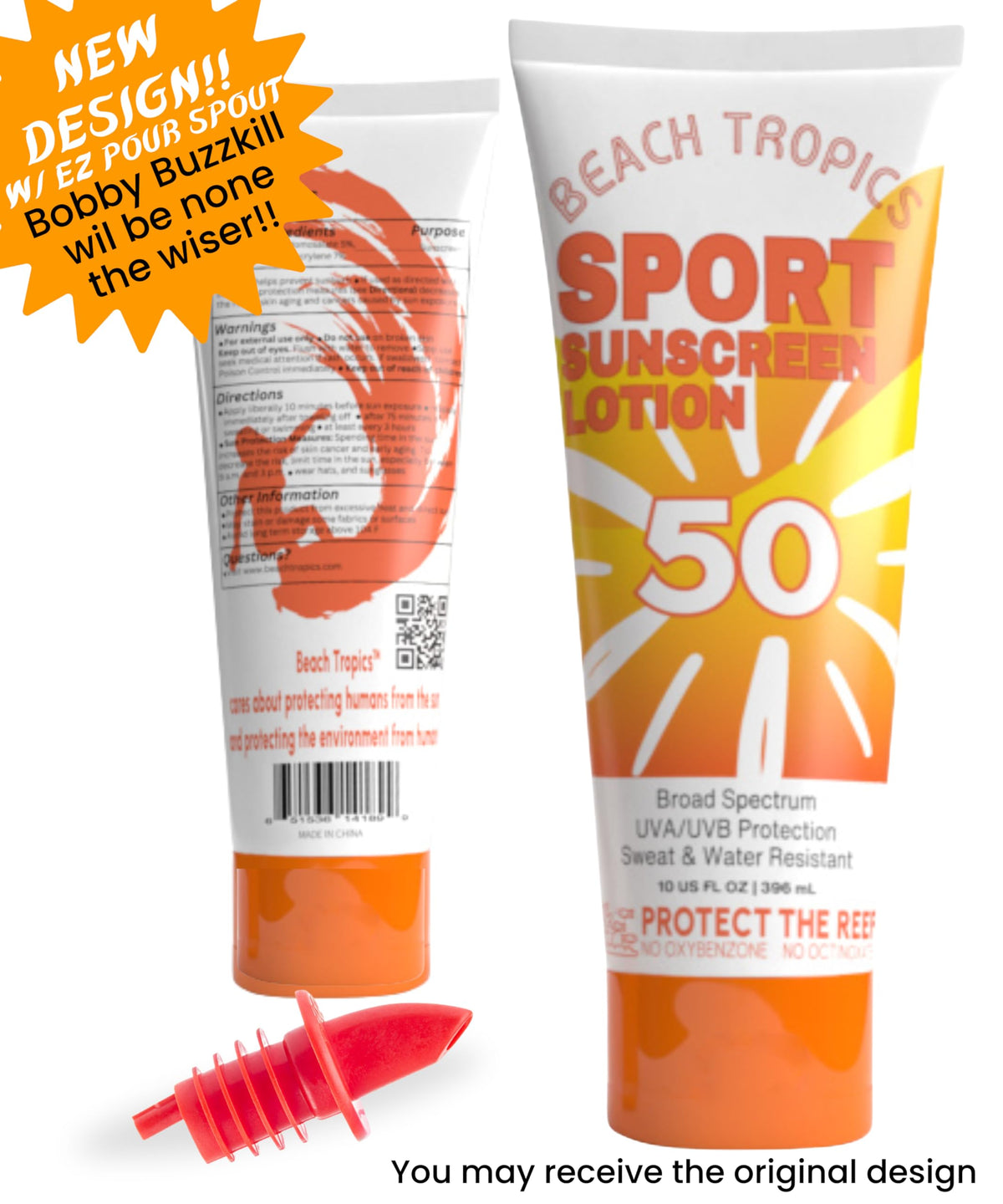 Jokel Classy Wino sunscreen flask funnel, mess-free filling and precise pours.