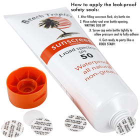 Jokel Classy Wino sunscreen flask in bag, discreet, portable size for travel.