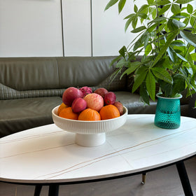JolieJulie decorative fruit bowl enhances dining tables and shelves