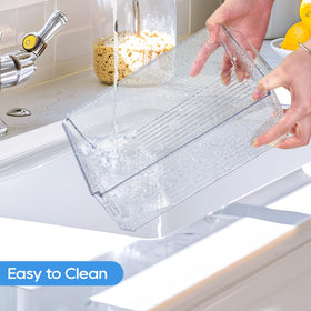 JollyPack clear lids resist dust and slow water loss