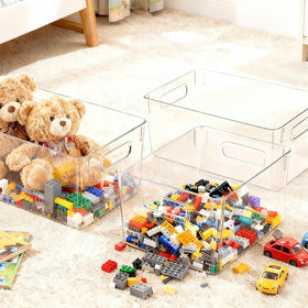 JollyPack compact stackable bin ideal for small-space storage.