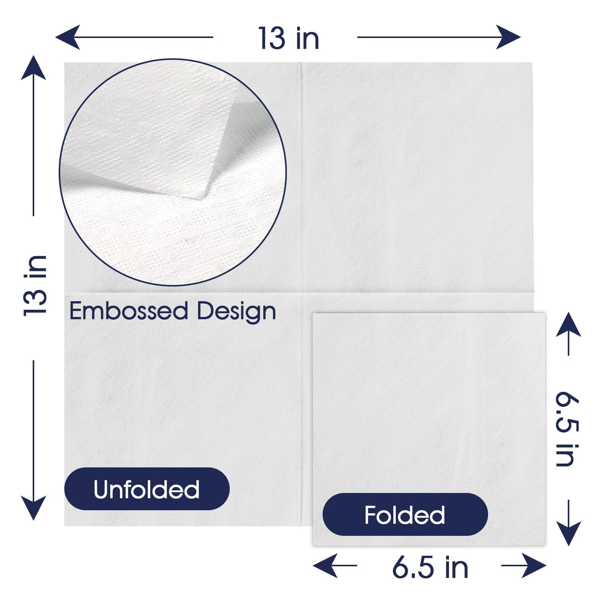 JollyPack 1-ply napkins are soft, absorbent, and reliable for service