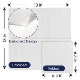 JollyPack 1-ply napkins are soft, absorbent, and reliable for service