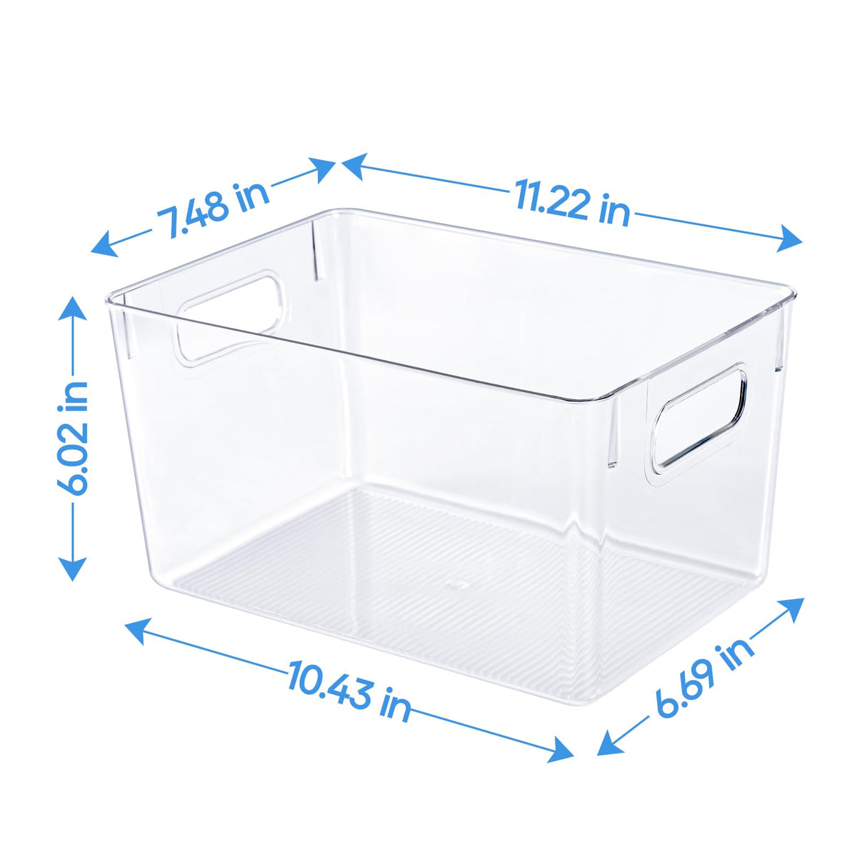 JollyPack four-pack pantry organizers keep snacks organized and visible.
