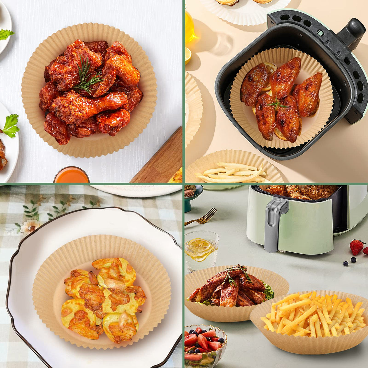 JolyWell liner makes post-cook cleanup quick and simple after cooking.