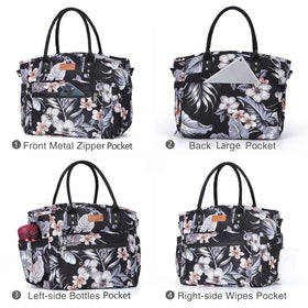 Jomddems insulated lunch bag removable strap offers versatile carrying options