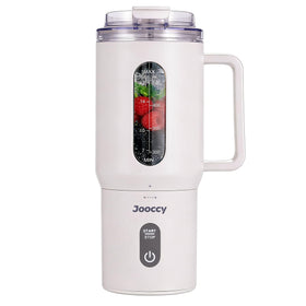 Jooccy 18oz portable blender with ice-crushing blades for smooth drinks on the go