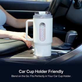 Jooccy cordless travel design compact blender ready for travel and gym