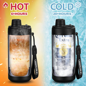JOOPETALK double-walled stainless steel with copper layer maintains cold temps and handles condensation