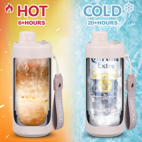 JOOPETALK universal can cooler converts to a 15oz insulated water bottle