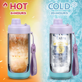 JOOPETALK cooler with built-in carrying strap for easy transport on the go