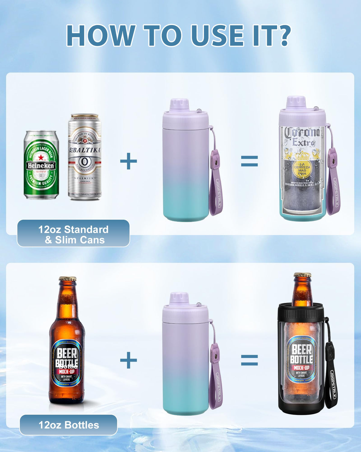 Leakproof JOOPETALK spout lid seals securely for spill-free sipping
