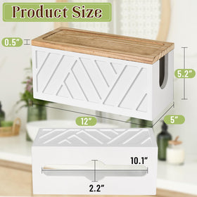 Jorkol gift-ready wood towel dispenser suitable for holidays.