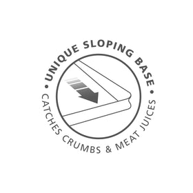 Joseph Joseph Cut&Carve Plus meat-grip side stabilizes carving for precise cuts