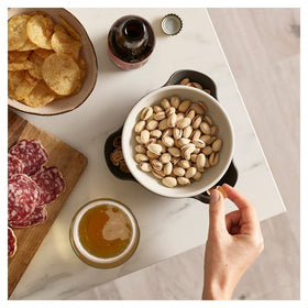 Joseph Joseph Double Dish stack design makes serving easier and tidier.