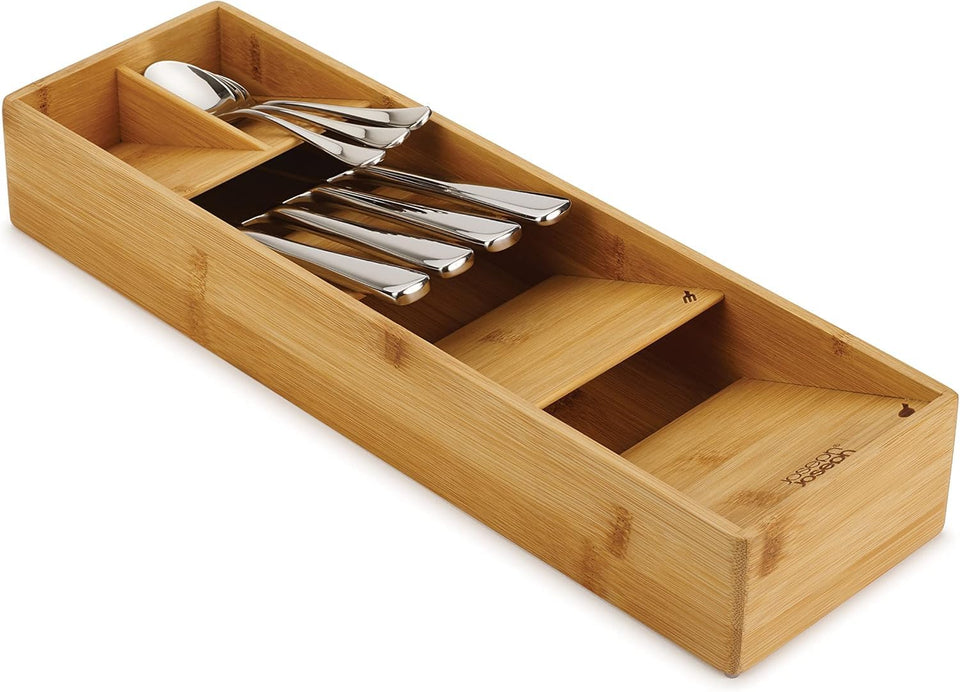 Joseph Joseph DrawerStore layered design for maximum drawer space.