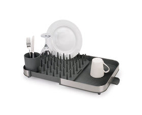 Joseph Joseph Duo expanding rack base extended for larger loads and easy drying