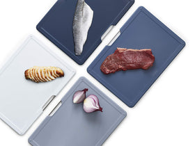 Folio case design promotes air circulation to help boards dry after washing.