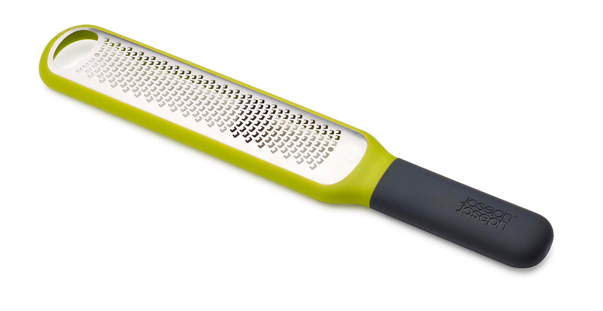 Joseph Joseph Handi-Zest zester front view for precise citrus zesting