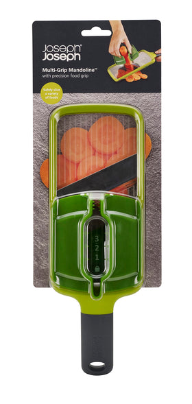 Joseph Joseph Multi-Grip mandoline slicing vegetables for even cuts