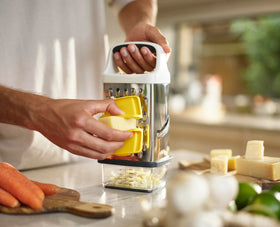 Joseph Joseph precision food grip holds small items securely for safe grating