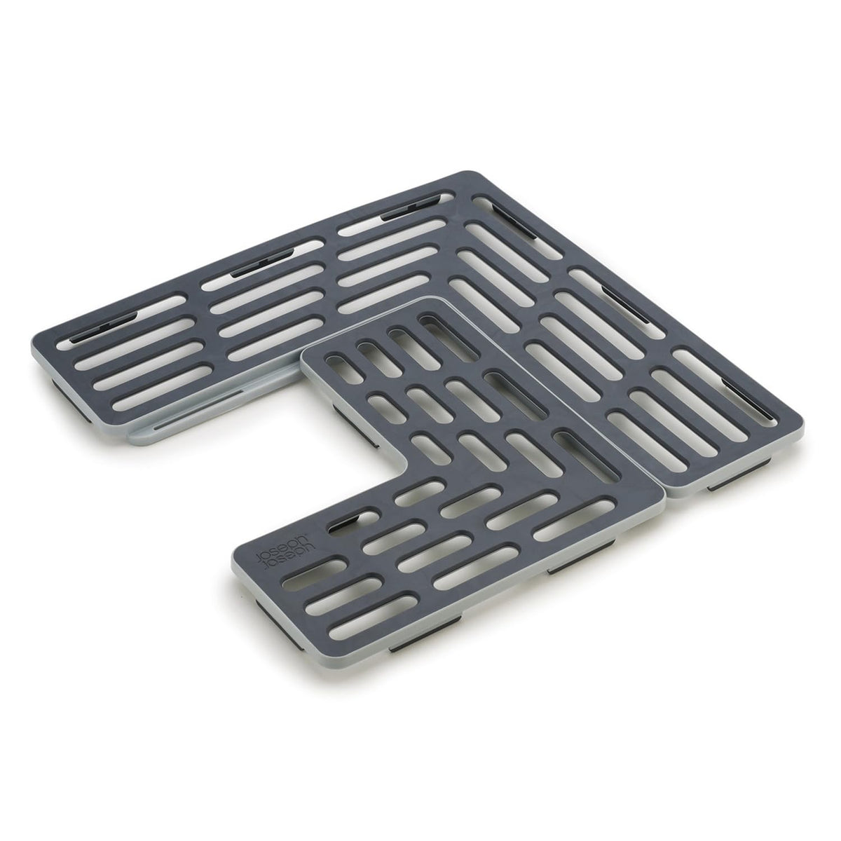 Joseph Joseph Sinksaver gray large piece protects delicate glassware when placed in sink.
