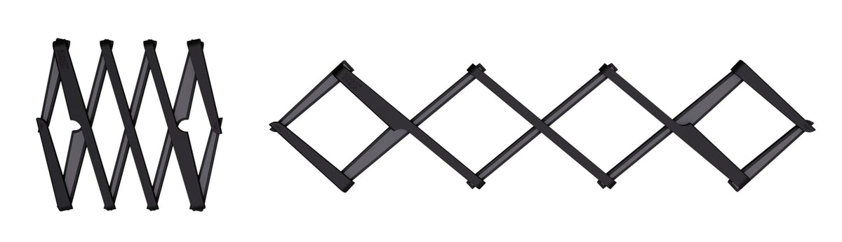 Joseph Joseph Stretch trivet in use under hot pot on worktop