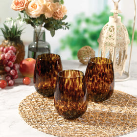 Joseph Sedgh Collection glass with 16-91-oz capacity ideal for highballs and cocktails.