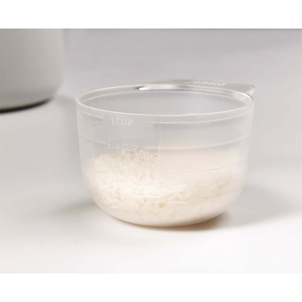 Joseph Joseph M-Cuisine rice cooker colander for rinsing and draining.