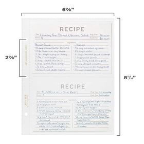 Jot & Mark crystal clear archival sleeves safeguard memories and photos.