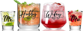 JOVGANK Elegant glass display set for stylish gifting
