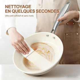 Jovire induction-ready base heats quickly and evenly on any hob.
