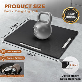 Joy&Grace bamboo sliding tray offers durable countertop protection for coffee makers.