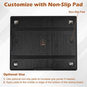 Joy&Grace versatile appliance tray fits coffee makers, air fryers, and mixers.