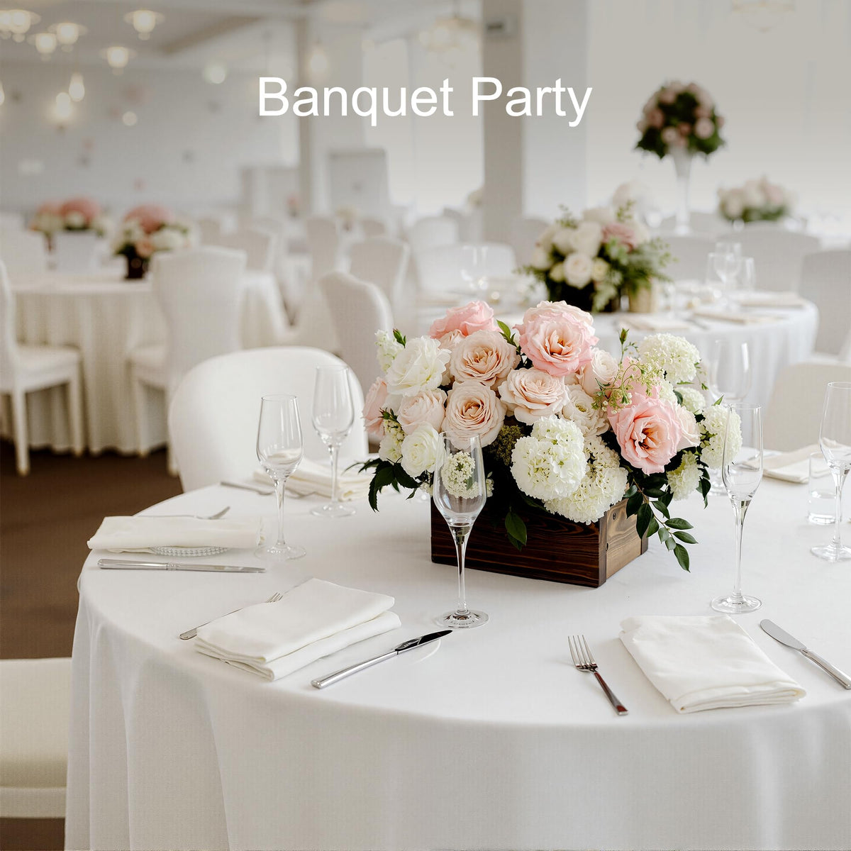 joybest tablecloth easy-care washability supports quick cleanup after events.