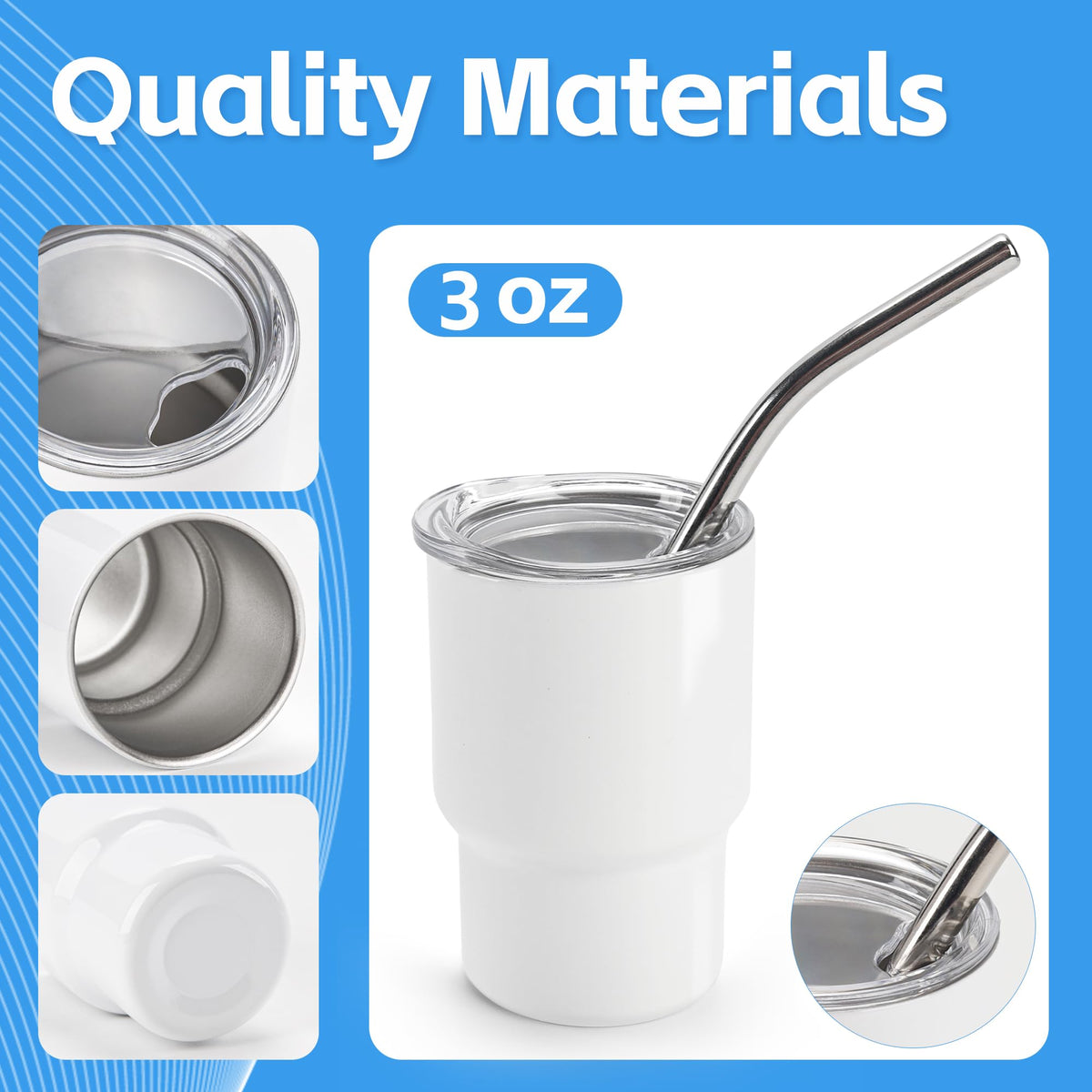 Joyclub 304 stainless steel construction offers durable everyday use