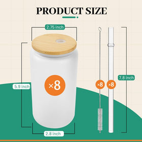 Joyclub bamboo lids 8-pack paired with cups for secure splash resistance