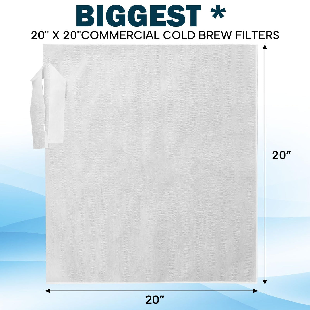 JOYCube sturdy nonwoven material resists tearing during wet use, ensuring reliable brewing.