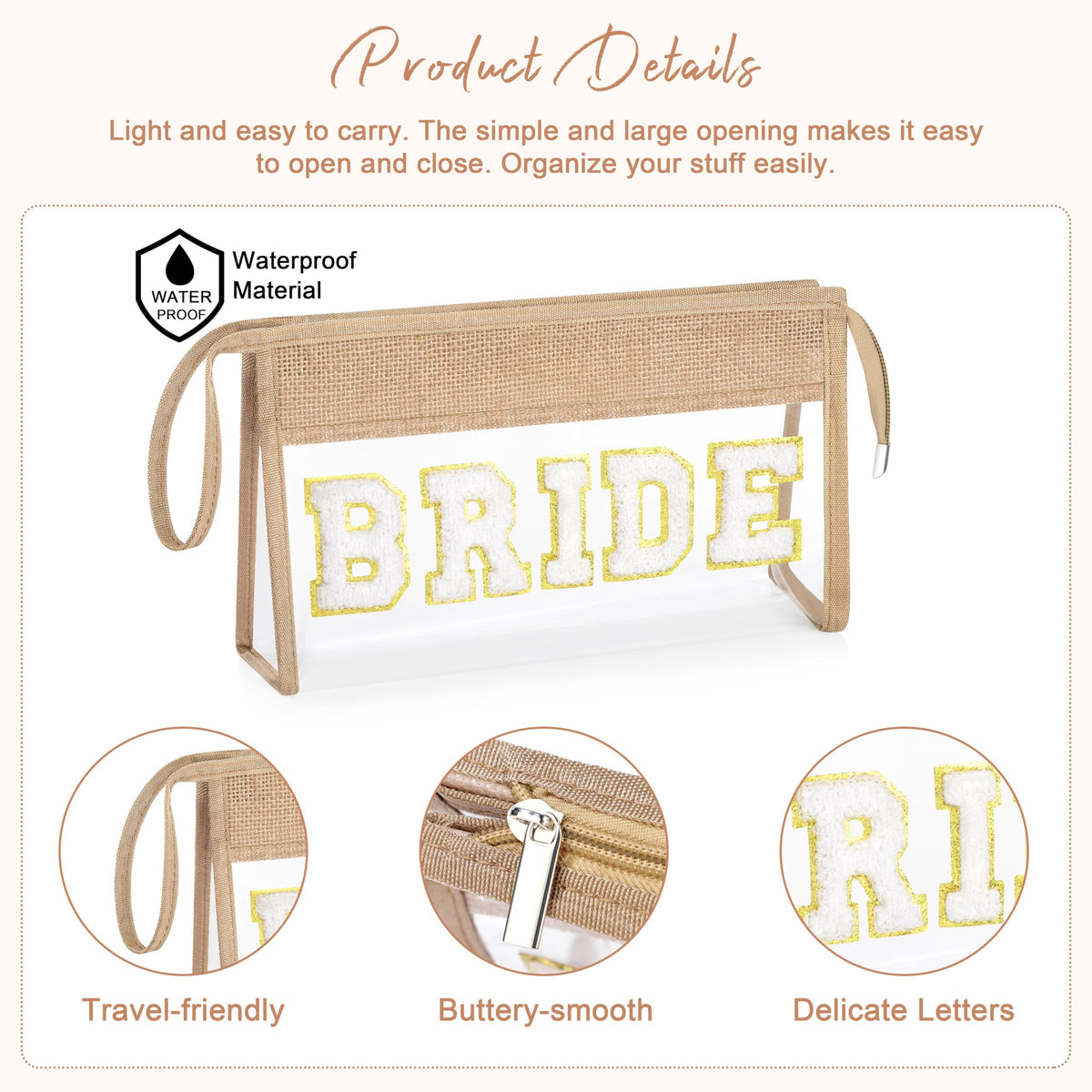 JoycuFF greeting card complements bride gifts with a personal touch.