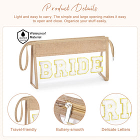 JoycuFF greeting card complements bride gifts with a personal touch.