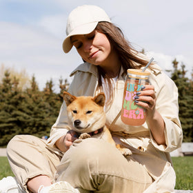 JoycuFF dog mom card; thoughtful note to celebrate her love for dogs.