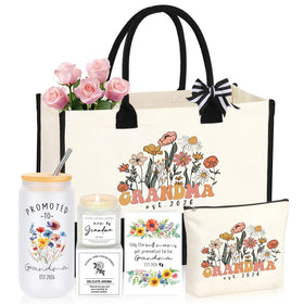 JoycuFF tote bag for new grandma, spacious and keepsake-worthy storage