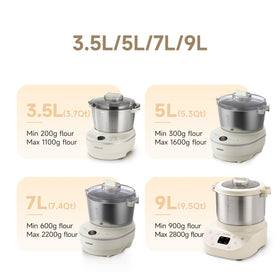Joydeem multi‑function dough processor ready for kneading and fermentation tasks.