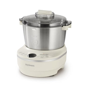 Joydeem electric dough maker kneading dough for even texture and consistency.