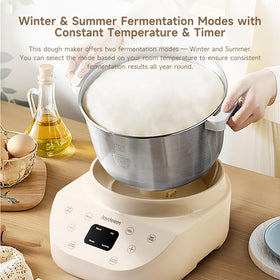 Joydeem winter and summer fermentation adaptability for dough.