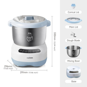 JOYDEEM measuring cup and spoon set aids precise ingredient measures.