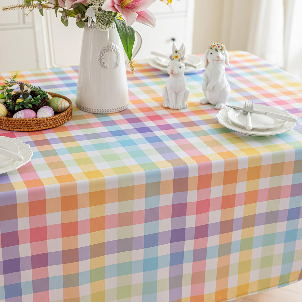 Joyfol Day spring table decor for festive dining and events