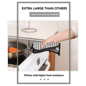 Joyhalo black buffalo plaid design adds style while protecting hands.