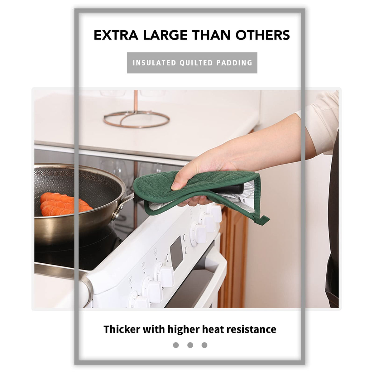 Joyhalo durable heat-resistant cotton material designed for hot dish removal
